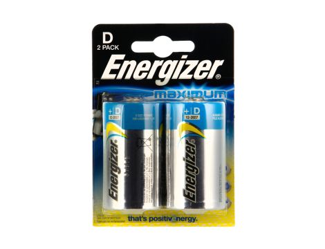 Bateria alk. LR20 ENERGIZER MAXIMUM B2