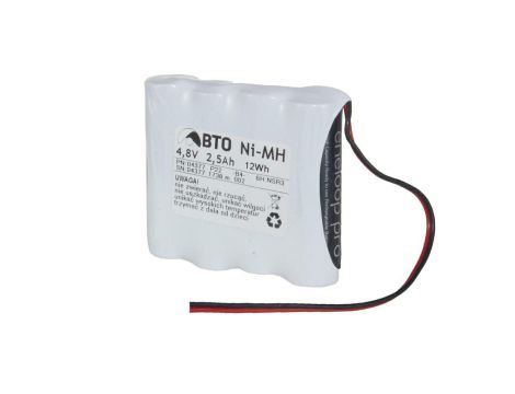 Battery pack AA 4,8V 2,5Ah NiMH