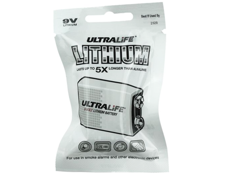 Bateria litowa ULTRALIFE U9VL-JPFP F1 - 2