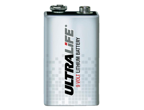 Lithium battery 9V ULTRALIFE U9VL-JPFP