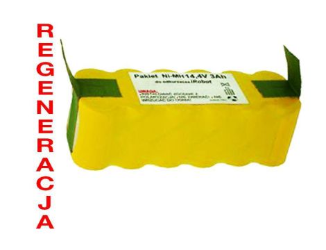 Battery packs for iRobot Roomba 14,4V 3Ah