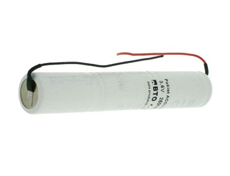 Custom battery pack NiCD C 3.6V 2.5Ah 3S1P - SERVICE - 2