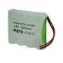 Custom battery pack NiMH AA 4.8V 1.3Ah 4S1P High Temperature - SERVICE