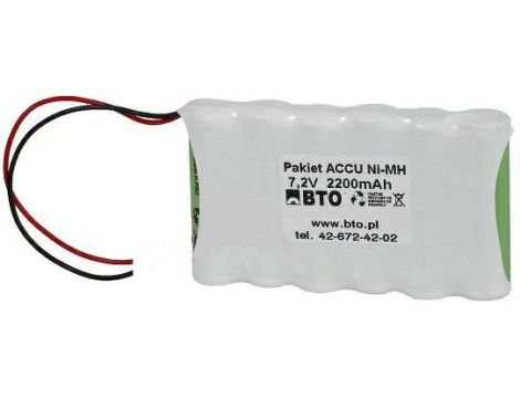 Battery packs NiMH AA 7.2V 2.2Ah 6S1P - SERVICE