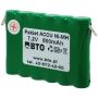 Battery pack NiMH AAA 7.2V 0.8Ah 6S1P - SERVICE - 2