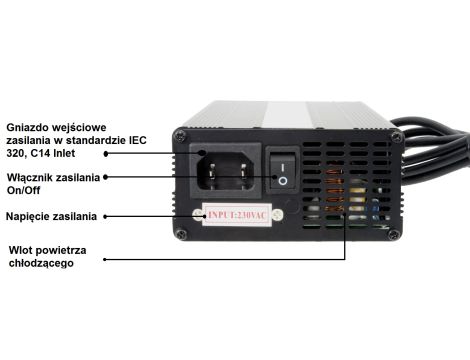 Ładowarka Li-ion/LiFe 7SL/8SF 25.9V 6A - 8