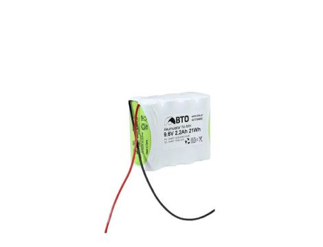 Battery pack NiMH AA 9.6V 2.2Ah 8S1P .