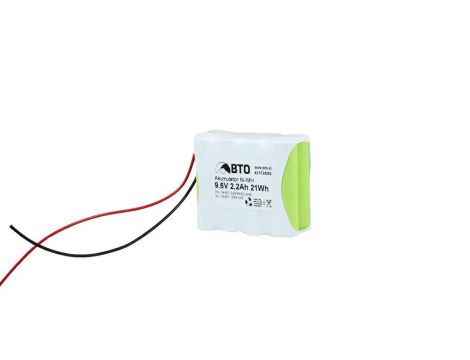 Battery pack NiMH AA 9.6V 2.2Ah 8S1P . - 2