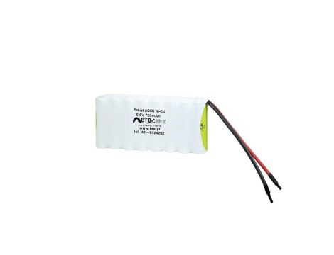 Custom battery pack NiCD 8S1P 9.6V 0.7Ah - SERVICE