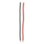 Silicon wire 1,0 qmm black/red