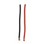 Silicon wire 2,5 qmm black/red