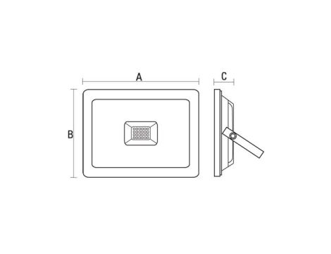 Reflektor LED SPECTRUM 20W CW - 4