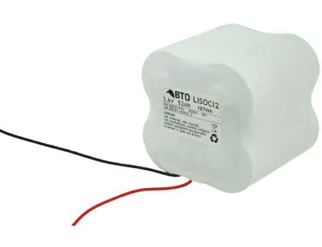 Battery pack D 3,6V 1S4P LiSOCl2 - 2