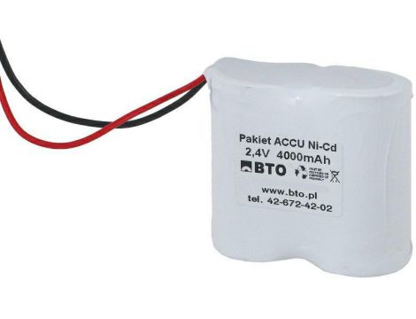 Custom battery pack NiCD 2.4V 4.0Ah 2S1P - SERVICE