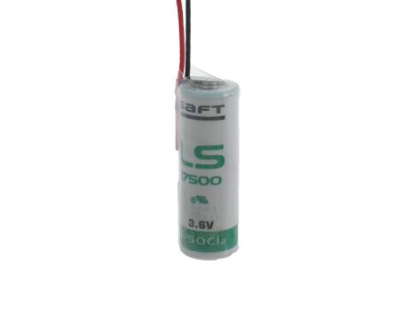 Lithium battery LS17500/WIRES 3600mAh SAFT - 2