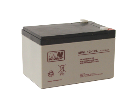 AGM battery MWL12-12L 12V 12000mAh Pb MPL