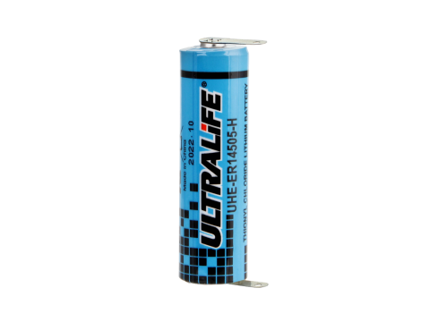 ULTRALIFE ER14505/ST 3.6V lithium battery.