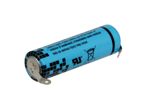 ULTRALIFE ER14505/ST 3.6V lithium battery. - 3