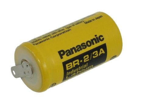 Lithium battery  BR-2/3AT2SP 3.0V 1200mAh PANASONIC - 2