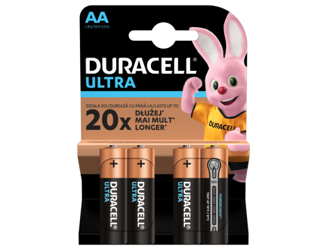 Bateria alk. LR6 DURACELL TURBO/ULTRA B4 - 8