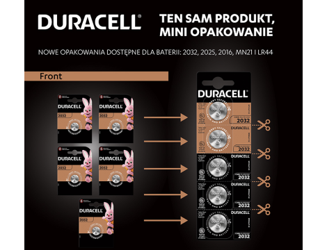 Duracell CR2032 B1 lithium battery - 2