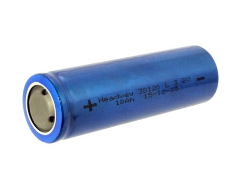 Headway LFP38120(L) 10000mAh LiFePO4 - 2