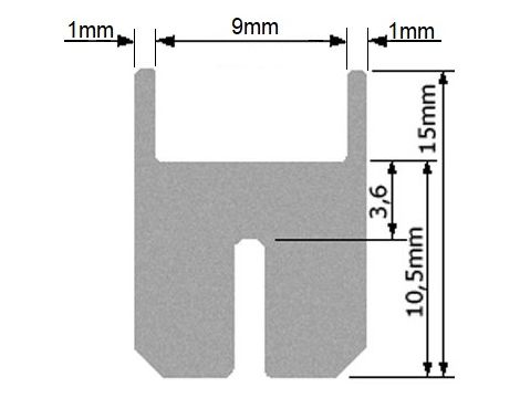 TAG SP-06 double pin for PCB