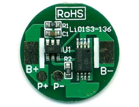 PCM-L01S3-136 dla 3,6V / 2.5A fi-18mm - 2