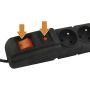 Extension cord PP F5 3M black EMOS P53913 - 6