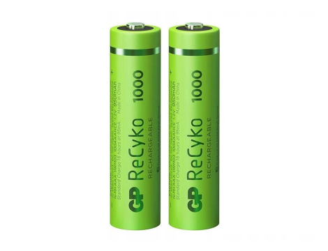 2 x GP Recyko New R03/AAA 1000 Series 1,2V