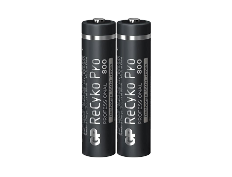 2 x GP Recyko PRO R03/AAA 800mAh Series 1,2V