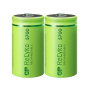 2 x GP Recyko+ New R20/D 5700mAh Series