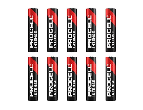 10 x Bateria alkaliczna LR03 DURACELL PROCELL INTENSE