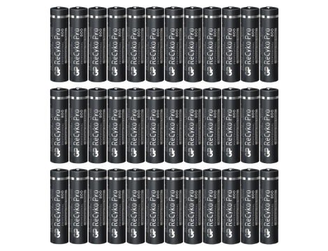 40 x GP Recyko PRO R03/AAA 800 Series 1,2V