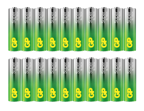 20 x Bateria alkaliczna LR6/ AA GP SUPER G-TECH