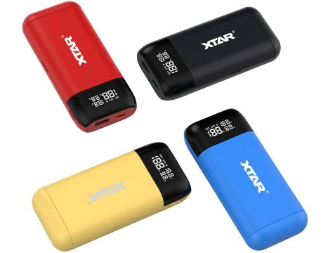 Portable Power Bank Charger XTAR PB2SL BLACK 18650/21700 - 6