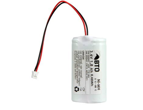 Custom battery pack NiMH AA 3.6V 1.8Ah 3S1P - SERVICE