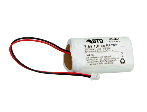 Custom battery pack NiMH AA 3.6V 1.8Ah 3S1P - SERVICE - 2