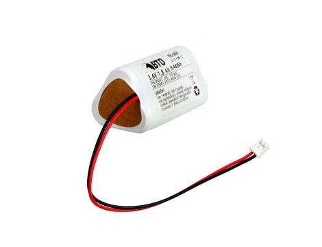 Custom battery pack NiMH AA 3.6V 1.8Ah 3S1P - SERVICE - 3