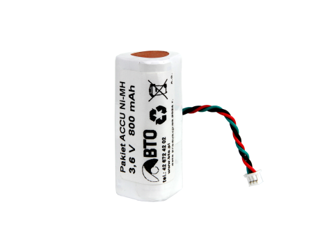 Rechargeable battery for code scanner 3.6V 0.8Ah