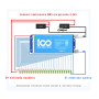 BMS DALY 8s-24s/100A UART 1A active balance/Bluetooth - 5