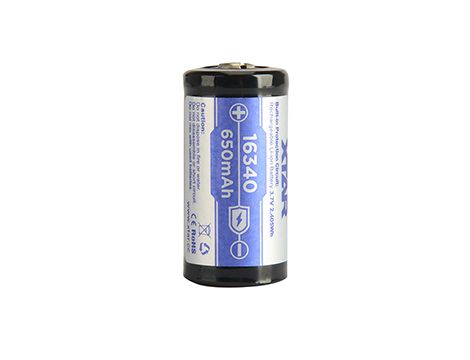 XTAR 16340-650PCM 650mAh Li-ION - 5