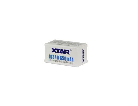 XTAR 16340-650PCM 650mAh Li-ION - 6