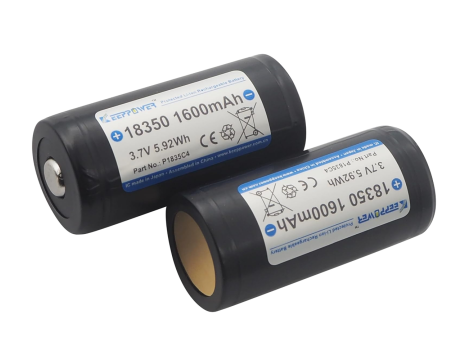 KP ICR18350-160PCM 1600mAh Li-ION - 2