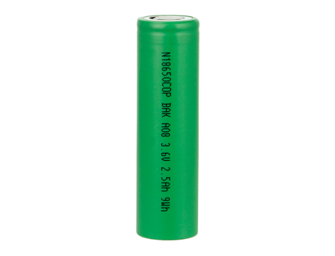 BAK N18650COP 2500mAh 3,6V 18,5x65,2mm