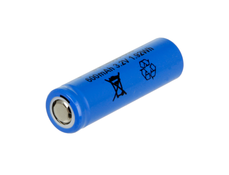 JYH LFP14500 600mAh 3,2V AA Li-FePO4 - 2