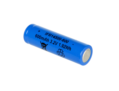 JYH LFP14500 600mAh 3,2V AA Li-FePO4 - 3