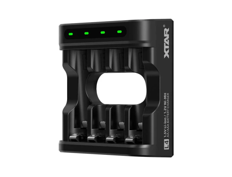 Charger XTAR L4 NEW for AA/AAA 1,5V Li-ION/Ni-MH USB-C - 6