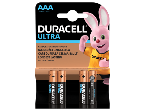 Bateria alk. LR03 DURACELL TURBO/ULTRA