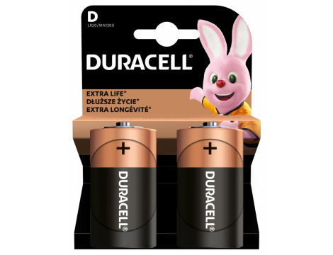 Alkaline battery LR20 DURACELL C&B